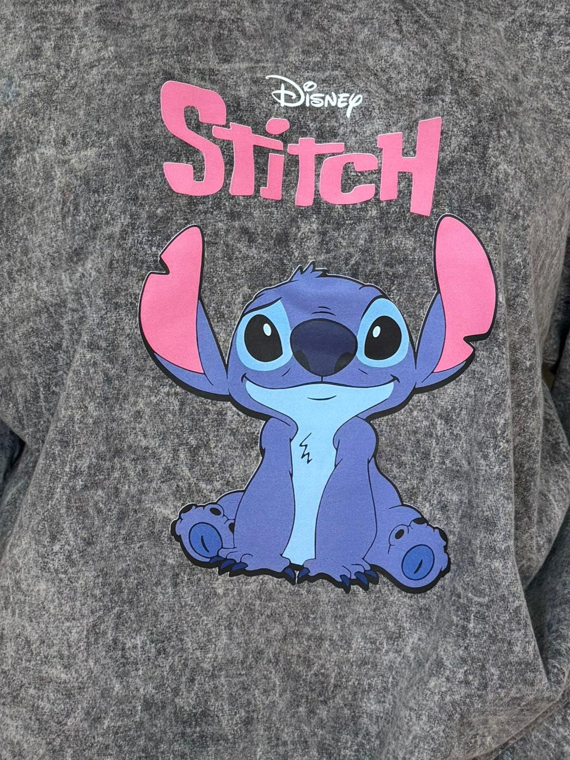 CAMISETA OVERSIZE ACID WASH STICH